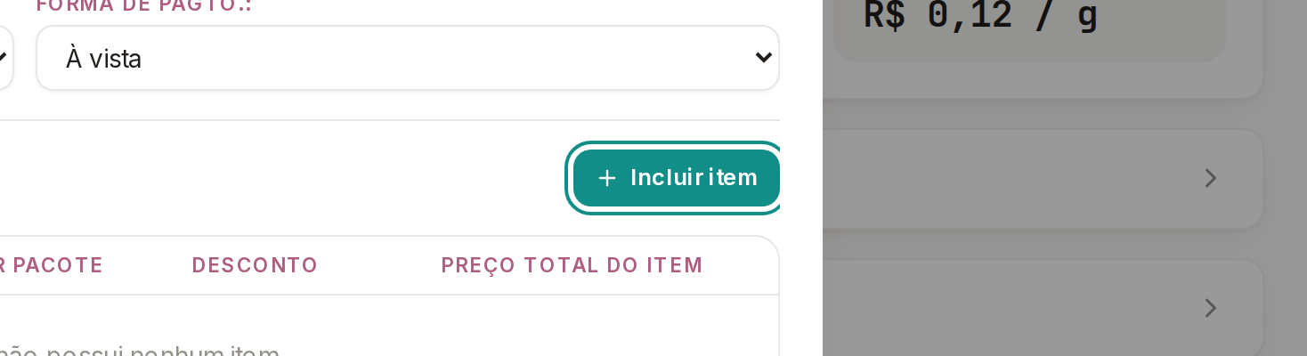 Tela do Calcularte com o elemento deste passo em destaque, em /estoque