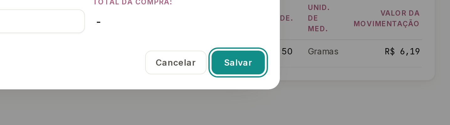 Tela do Calcularte com o elemento deste passo em destaque, em /estoque
