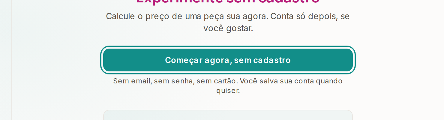 Tela do Calcularte com o elemento deste passo em destaque, em /experimentar