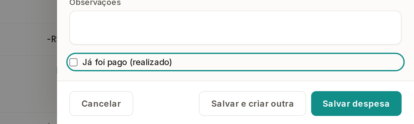 Tela do Calcularte com o elemento deste passo em destaque, em /financeiro
