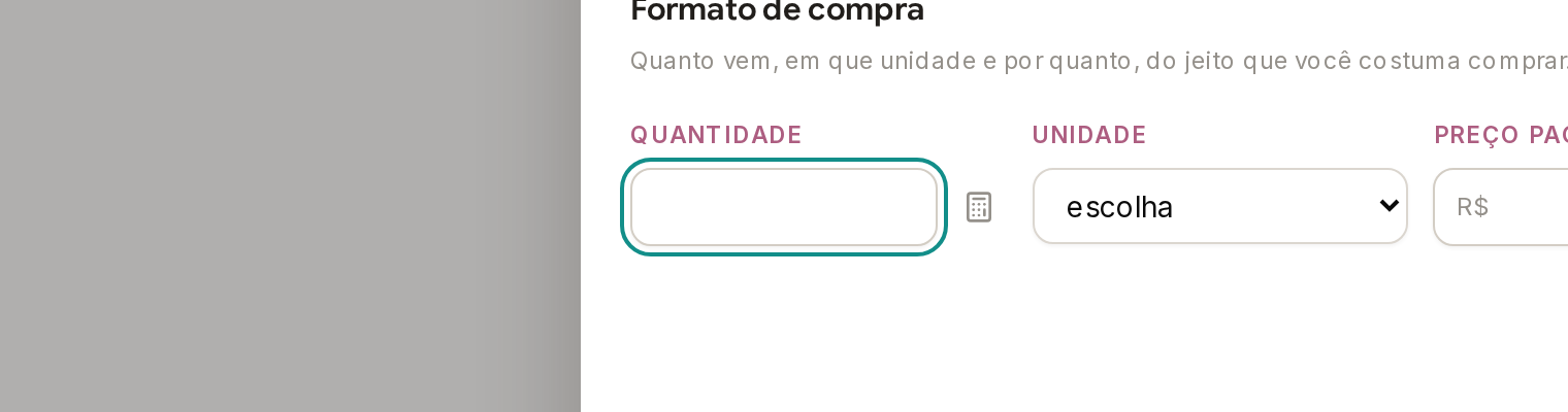 Tela do Calcularte com o elemento deste passo em destaque, em /materiais