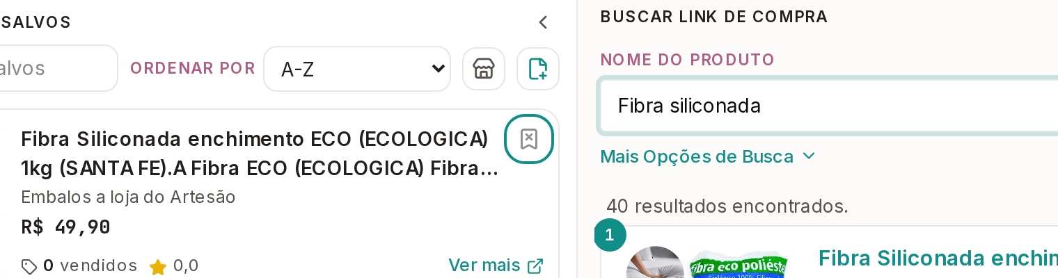 Tela do Calcularte com o elemento deste passo em destaque, em /materiais