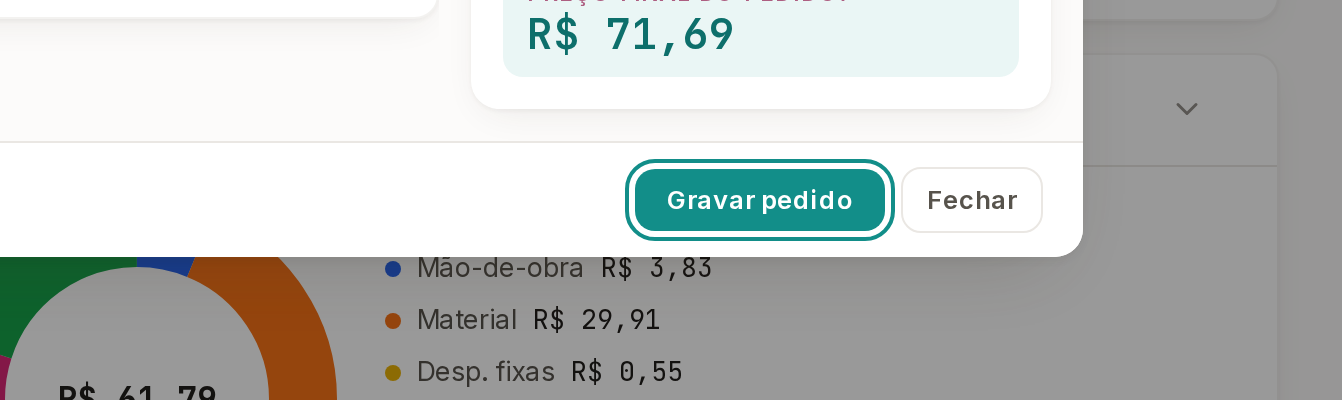 Tela do Calcularte com o elemento deste passo em destaque, em /pedidos