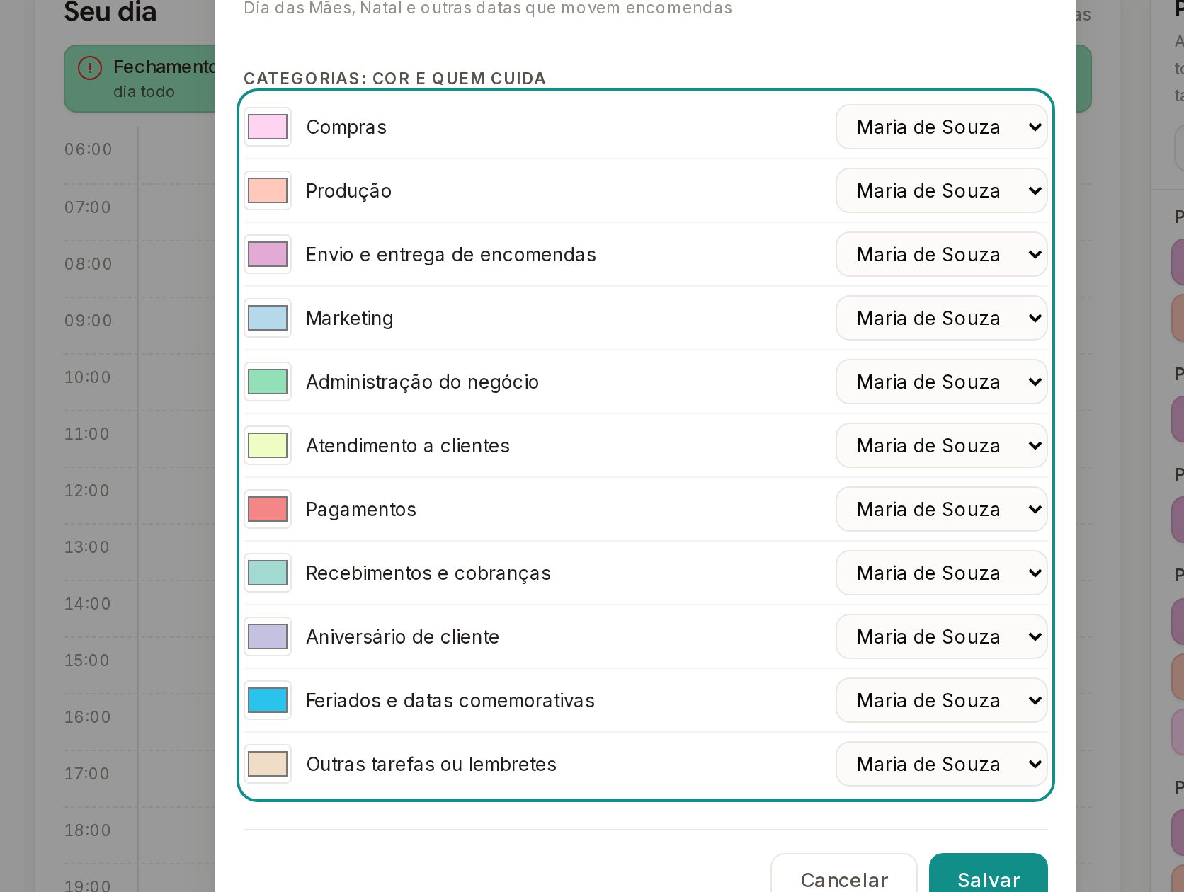 Tela do Calcularte com o elemento deste passo em destaque, em /planner