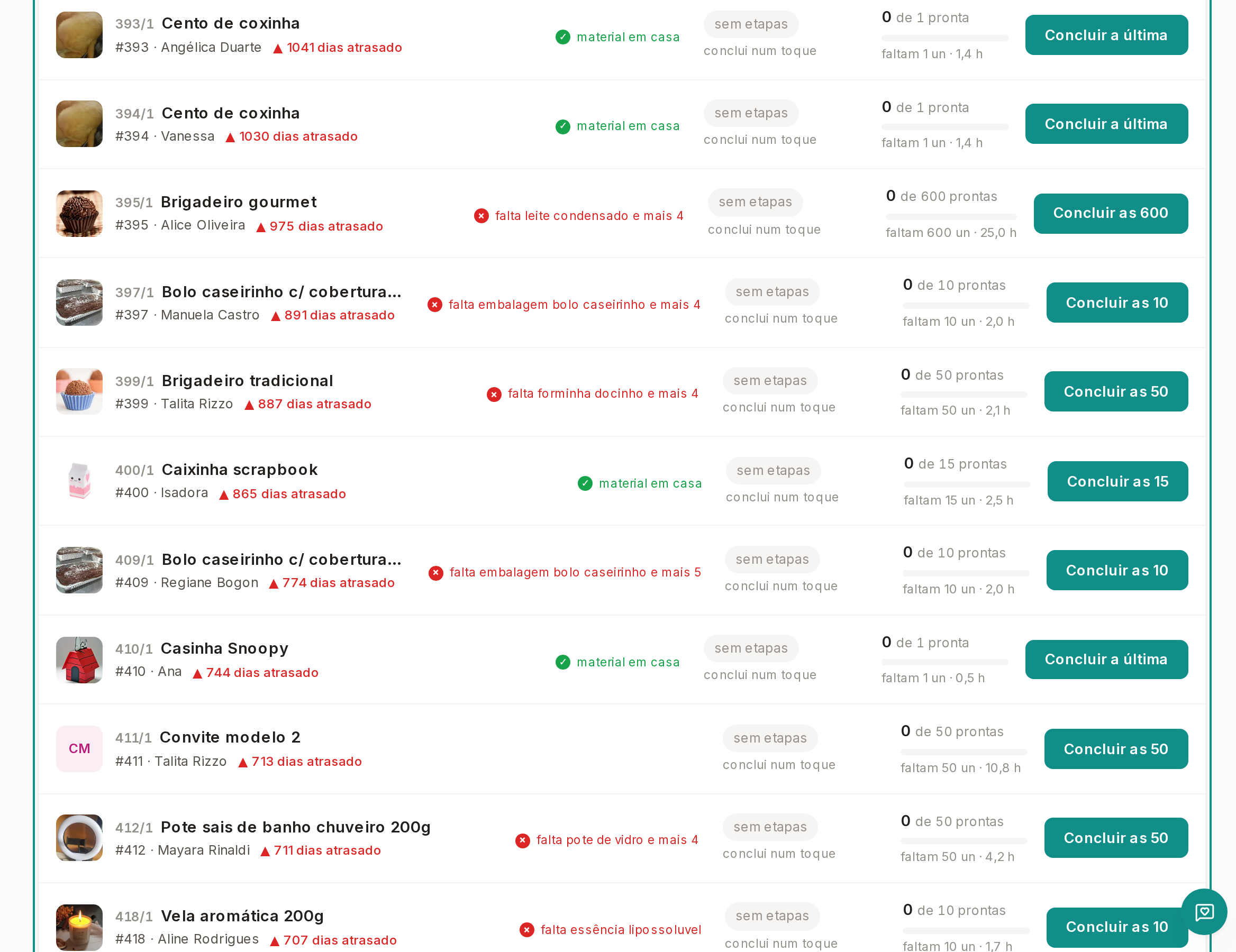Tela do Calcularte com o elemento deste passo em destaque, em /producao